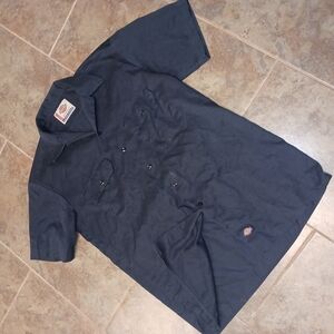 Dickies Black Short Sleeve Work Shirt